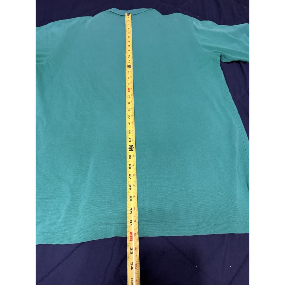Vintage‎ The Masters Augusta National Golf Shop Slazenger Polo Green Sz. XL - Picture 5 of 6